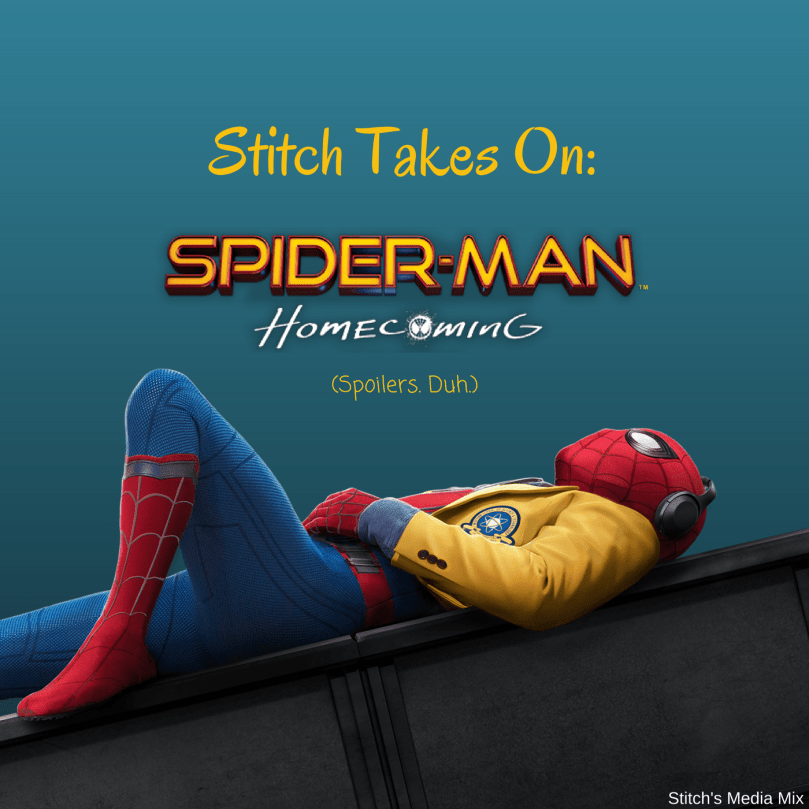 Stitch Takes On - Spider-Man Homecoming